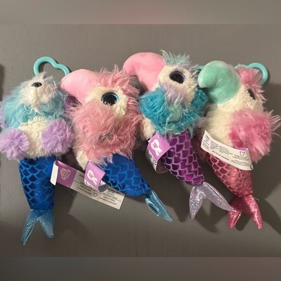 Bundle of 4 | Scruff a luvs | keychain pets - Picture 1 of 5